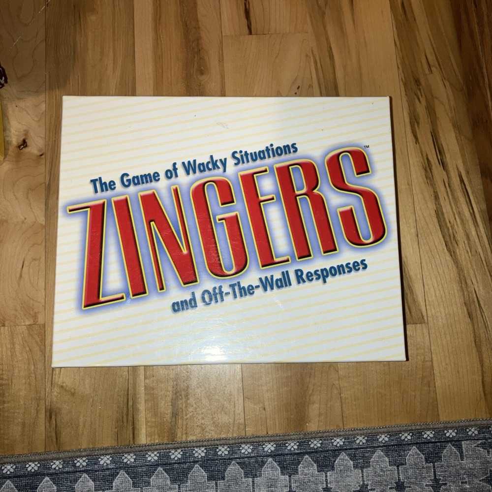 Zingers The game of wacky situations and off the wall responses